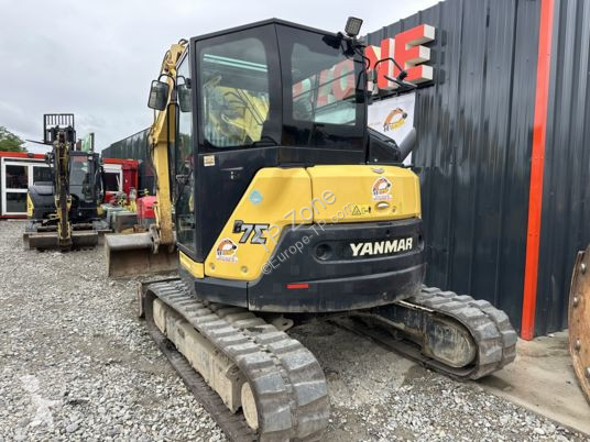 Escavatore Yanmar b7 sigma - double déport de...