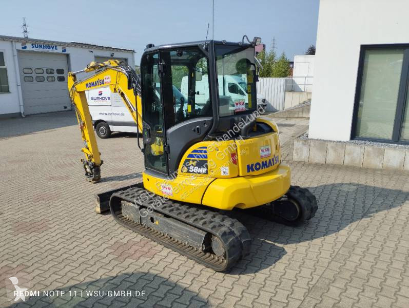 Graafmachine Komatsu PC58MR-5 Powertilt