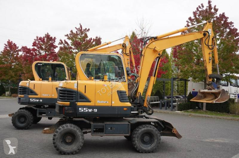 Excavator Hyundai Robex 55W-9 Koparka kołowa...