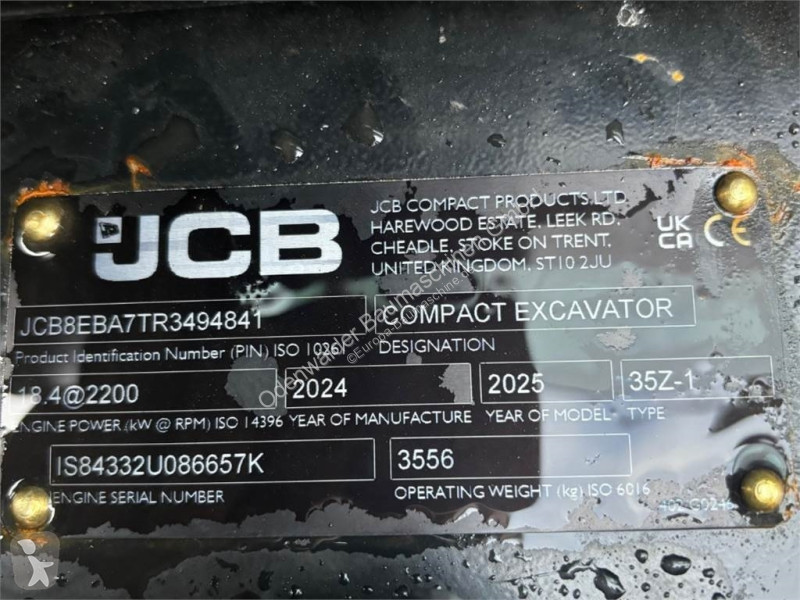 جرافة JCB 35Z-1