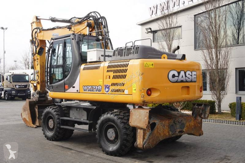 Skovl Case WX218 / 23t wheeled excavator / arm...