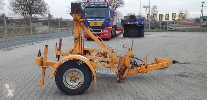 Skovl  Przyczepa dwudrogowa do transportu kabla...