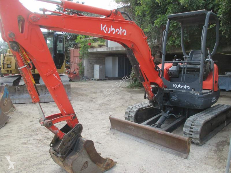 Excavadora Kubota 35 Series U