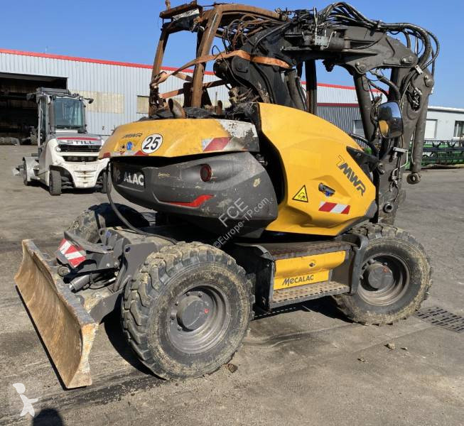 Escavadora Mecalac 7 MWR Origine Française...
