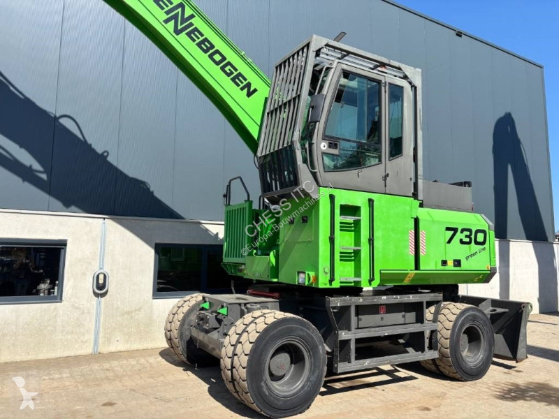 Skovl Sennebogen 730  --  Wood application  --...