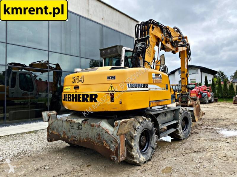 Escavatore Liebherr A314 KOPARKA KOŁOWA 2012R....