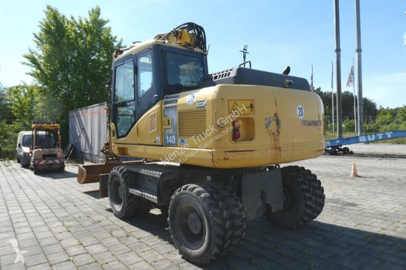 Skovl Komatsu Mobilbagger PW140-7 Mobilbagger
