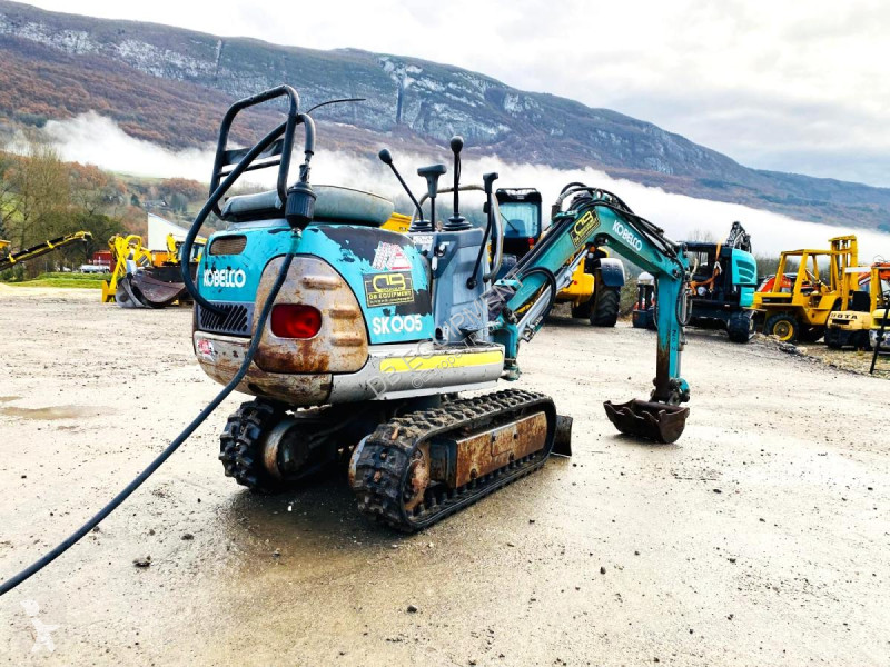 Escavadora Kobelco Mini pelle électrique