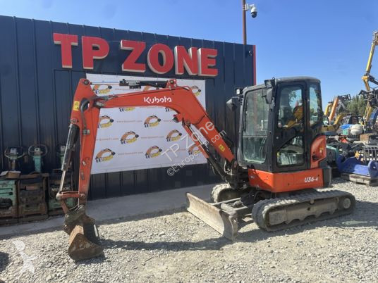 Skovl Kubota u36-4 cabine à 28500 € ht