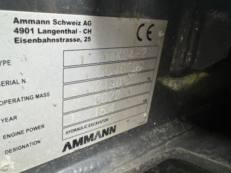 Escavadora Ammann AMX24
