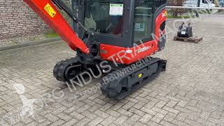 Escavadora Kubota KX019-4 Mini Graver Rups...