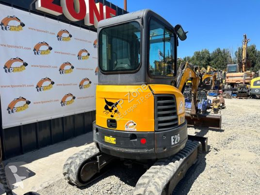Escavadora Bobcat e26 cabine a 21500 € ht