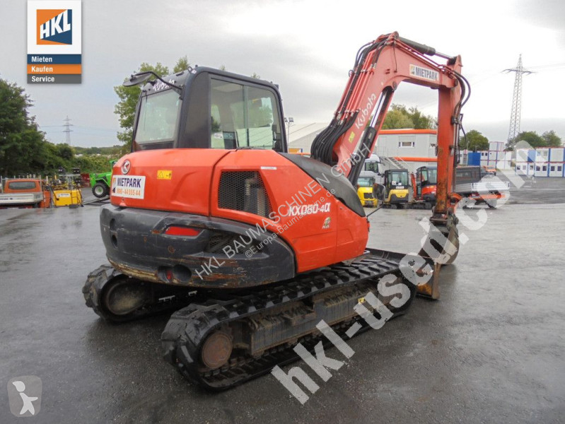 Escavadora Kubota KX 080-4
