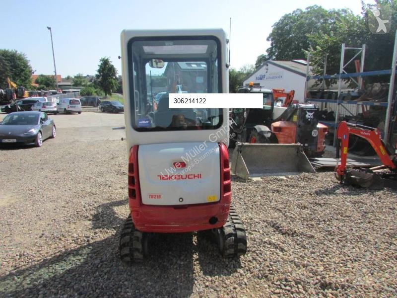 Escavadora Takeuchi TB 216 V0 Minibagger 23.500...