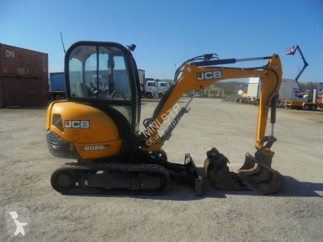 Graafmachine JCB 8026 ZTS