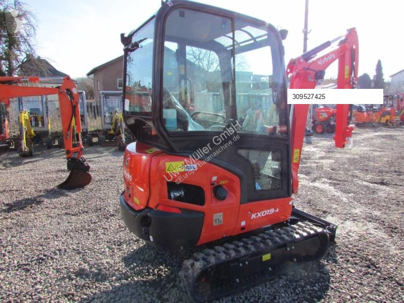 Lopatový nakládač Kubota 019-4 HI Minibagger...
