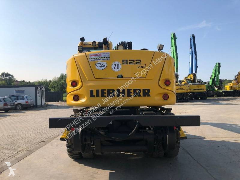 Excavadora Liebherr A922 RAIL LITRONIC