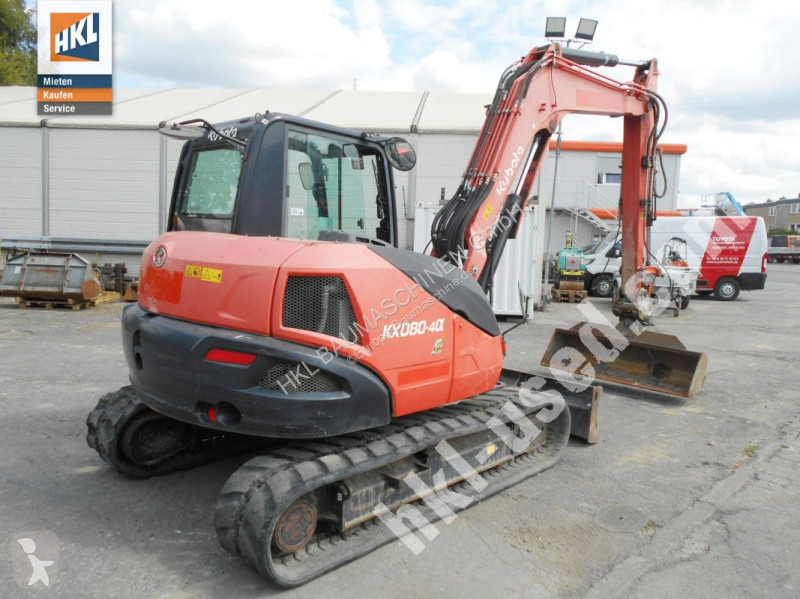 Escavadora Kubota KX 080-4