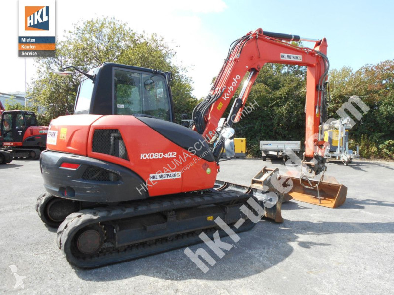 Escavadora Kubota KX 080-4