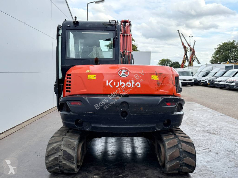 Escavadora Kubota KX080-4A - Hammer Lines /...