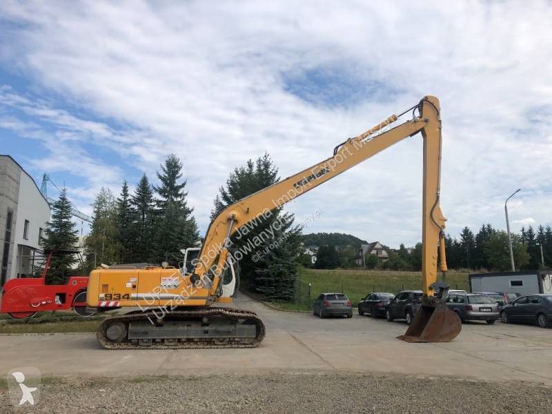 Escavadora Liebherr R934C NLC LITRONIC LONG ARM...