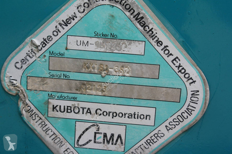 Escavatore Kubota SZ