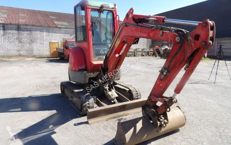 Escavatore Yanmar minipelle sur chenilles diesel