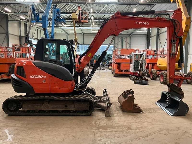 Escavadora Kubota KX 080-4