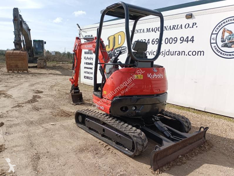 Excavadora Kubota U20-3a