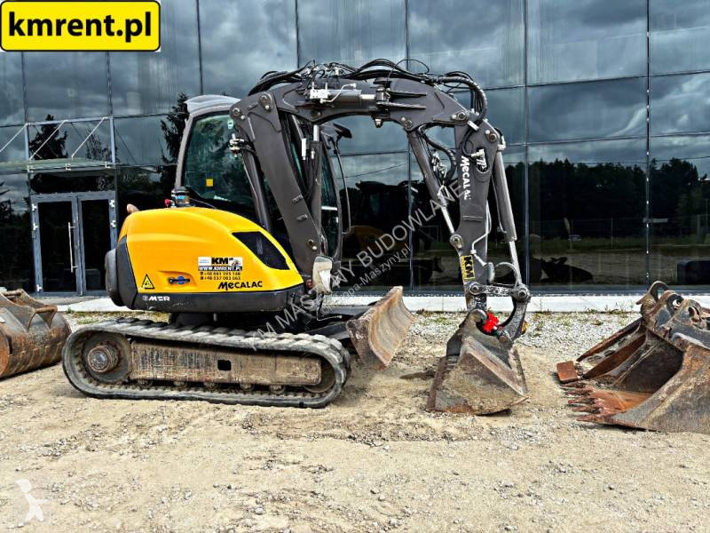 Escavadora Mecalac 6 MCR MINI KOPARKA 2018r. |...