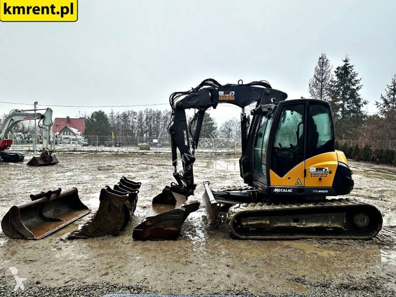Escavadora Mecalac 10 MCR KOPARKA GĄSIENICOWA...