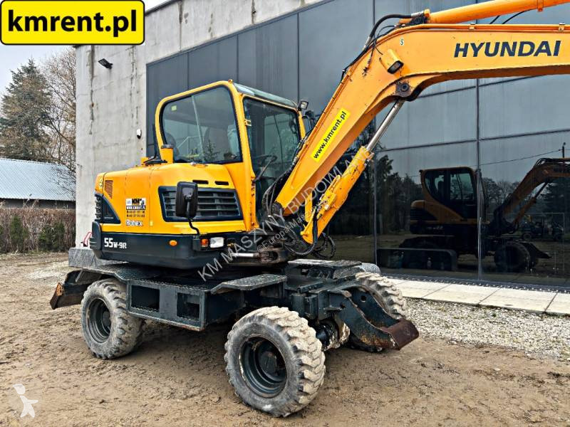 Excavadora Hyundai ROBEX 55W-9A KOPARKA KOŁOWA...