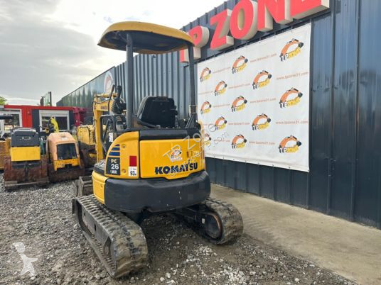 Escavatore Komatsu pc26mr-3  à 19900€ ht