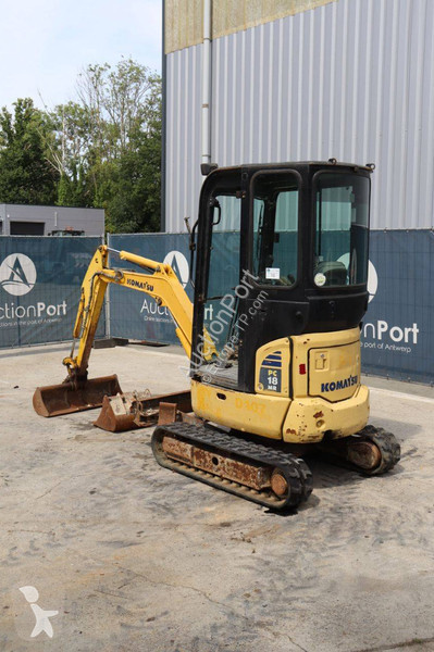 Graafmachine Komatsu PC18MR