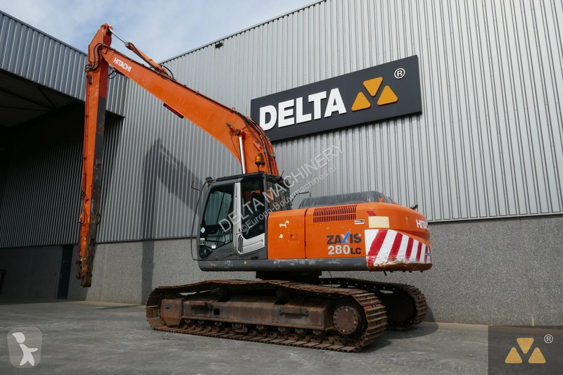 Lopatový nakládač Hitachi Long reach