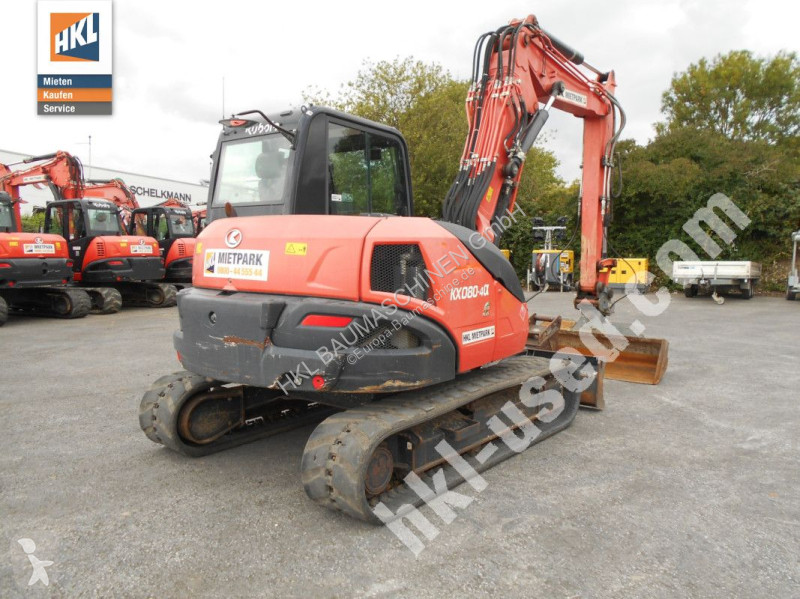 とと Mini excavator used Kubota KX 080-4 - Ad n°10809305