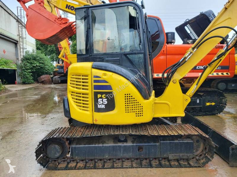 جرافة Komatsu PC55MR-2, PC35MR-2, PC50MR
