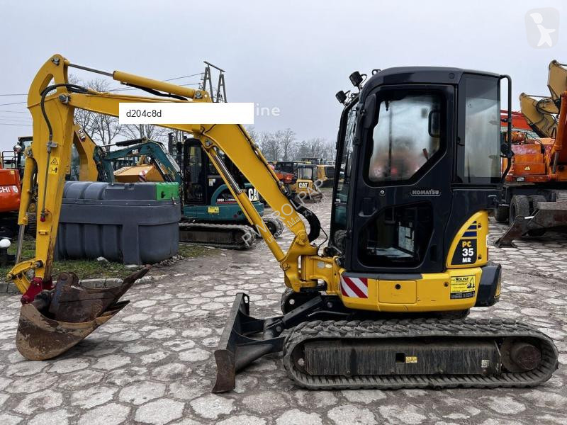 Mini excavator used Komatsu PC35MR-3 PC35 MR-3 - Ad n°11044091