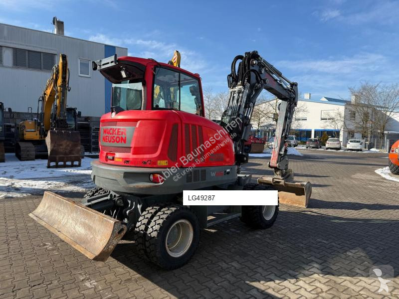 Skovl Wacker Neuson EW65 Mobilbagger Powertilt...