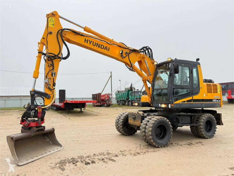 جرافة Hyundai Robex 140 W-7A ROTOTILT