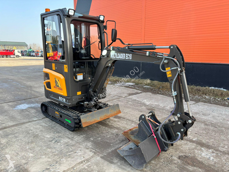Rýpadlo  EC18 2 BUCKETS / TILT