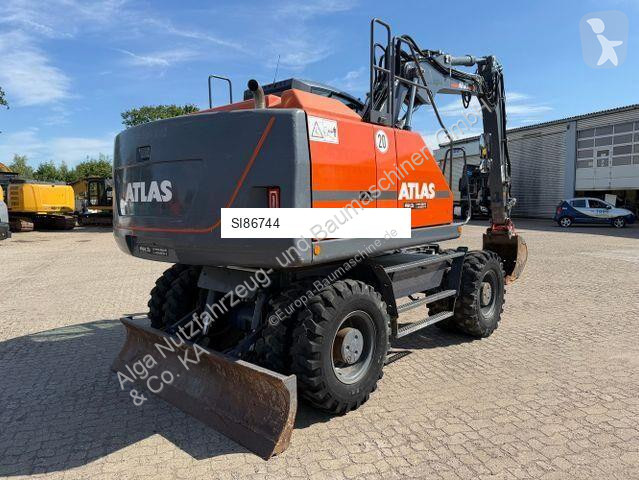 Escavatore Atlas blue,Verstellausleger, Hammer...