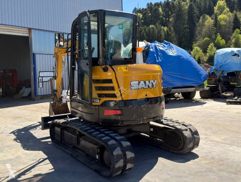 Rýpadlo Sany SY50U *ACCIDENTE*DAMAGED*UNFALL*