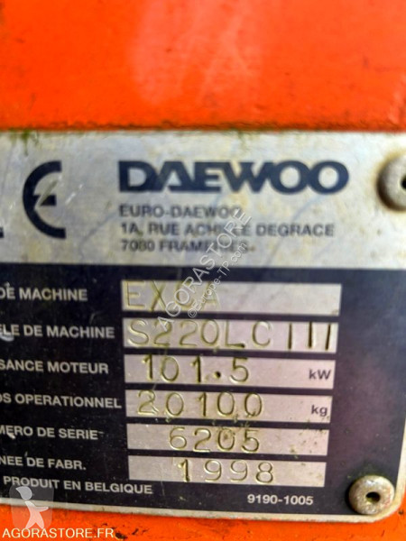 Pelle Daewoo Exca 220