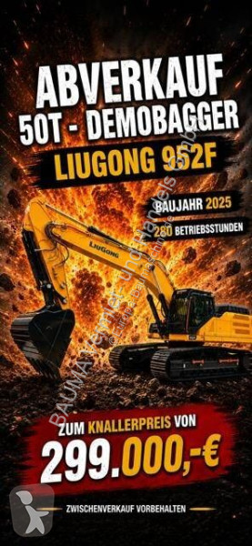 Skovl LiuGong 952 F 51.6 t, 3.2 cbm TL MIETE /...