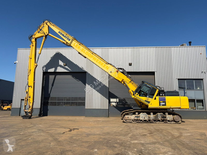 جرافة Komatsu PC490HRD10 - 28m Demolition Boom