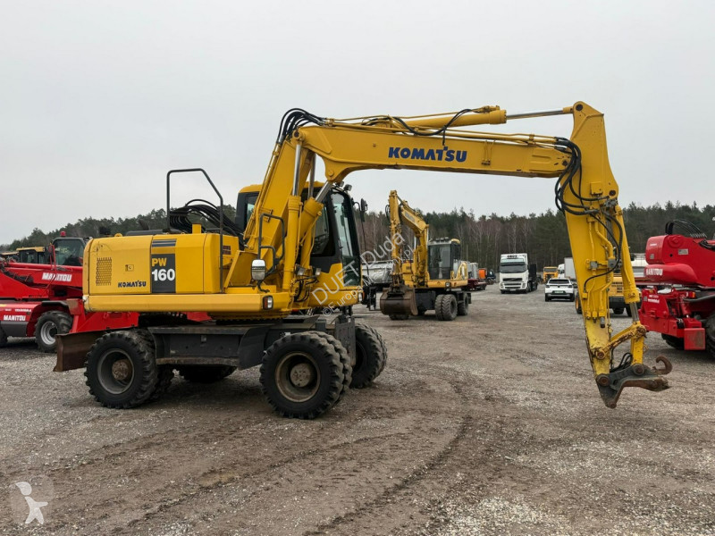 Excavator Komatsu PW160-7H Szybko Złącze...
