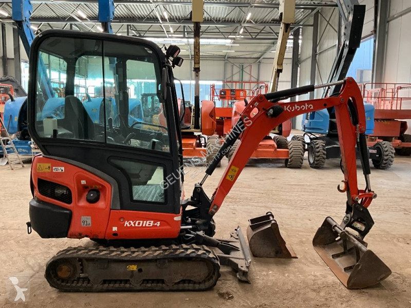 Rýpadlo Kubota KX 018-4 powertilt