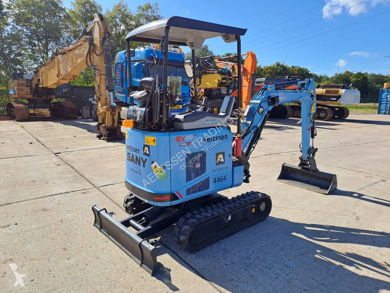 جرافة Sany SY19E Electric (3 Buckets)