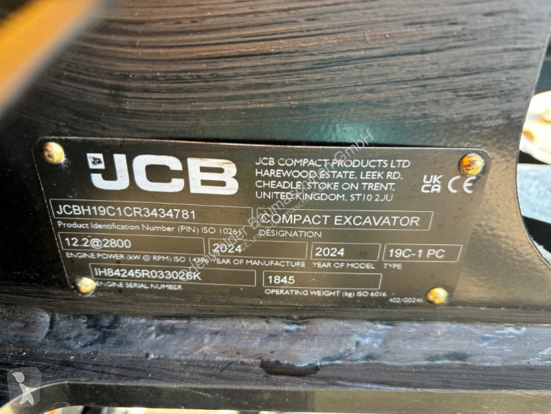 جرافة JCB  19C-1